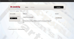 Desktop Screenshot of leeskring.net